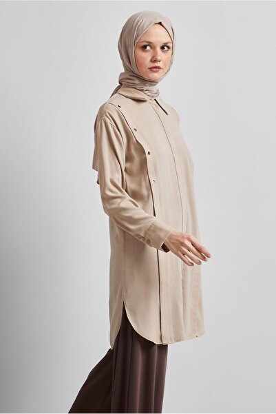 Alvina Shirt Collar Tunic 45328