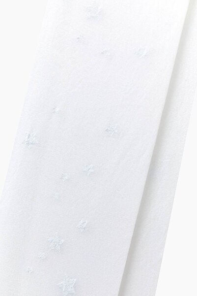 Bross Yıldız Desenli Ince Külotlu Çocuk Çorabı