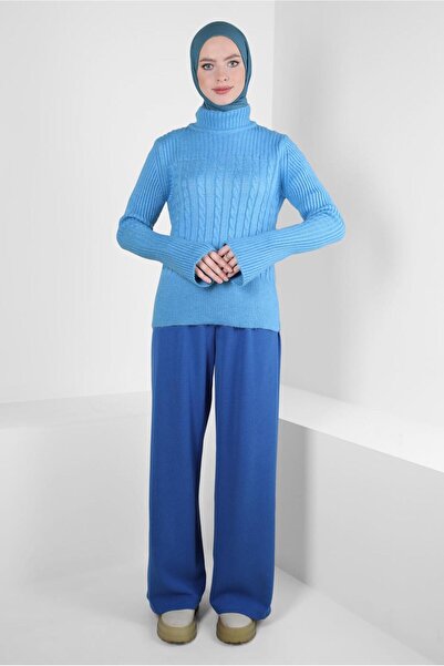 Alvina Turtleneck Knit Sweater 44069