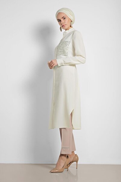 Alvina Belden Bubble Lace up Tunic 4214