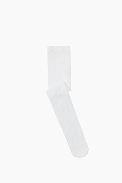 Bross Yıldız Desenli Ince Külotlu Çocuk Çorabı