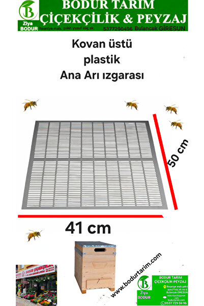 BODUR TARIM Bulancak 41 X 50 kovan üstü Kalite Plastik Ana Arı Izgarası