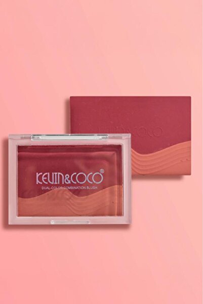 kevin coco 2’li Dual Color Dalga Desenli Allık No:3