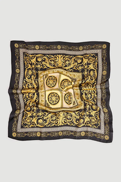 Gusto Patterned Scarf - Yellow