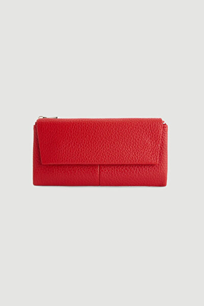 Gusto Portfolio Large Wallet - Red