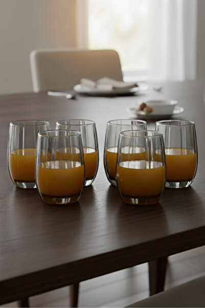 Paşabahçe 420302 Linka Gray Color Water Glass, 6 Pack 240 Cc