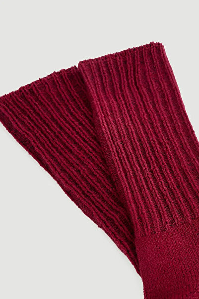 Gusto Wool Socks - Burgundy