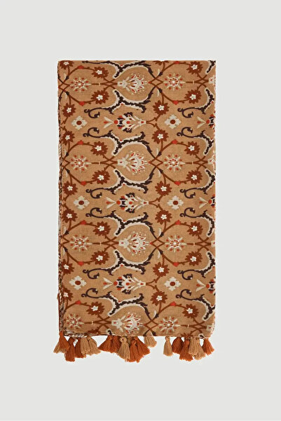 Gusto Multi Pattern Shawl - Brown