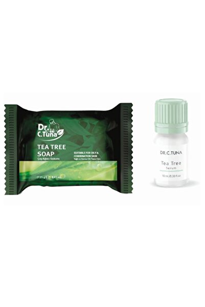 Farmasi Dr C. Tuna Çay Ağacı Sos Serum 10 ml ve Çay Ağacı Sabunu 125 Gr