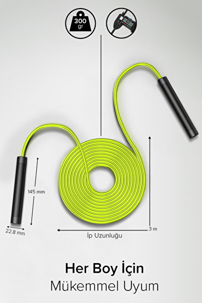 Proforce Atp-3000 Yeşil Atlama İpi