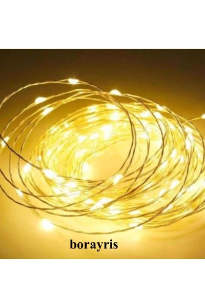 Keyfi Sepet 3 Metre Pilli Peri Led Dekoratif- Pil Hariç limsaa