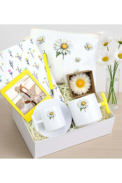 Trendmiya Defter & Kalem & Mum & Çerçeve & Bez Çanta & T Kupa ve Fincan Hediy...