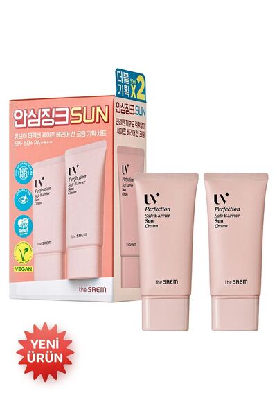 THE SAEM UV Perfection Safe Barrier Sun SPF50+ PA++++ / Bariyer Koruyucu Mine...