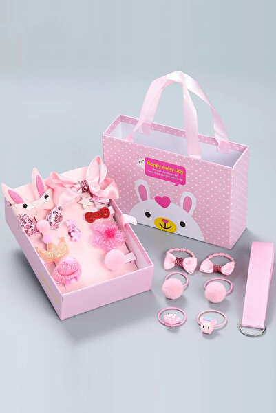 Le Mabelle 18-комплект рожевих дитячих ремінців для дівчаток - в коробці