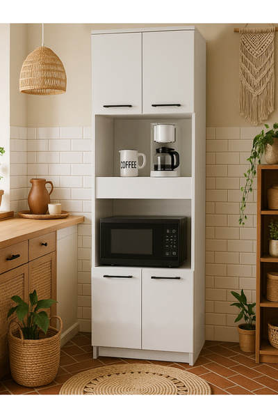 dorpek Alvento Çekmeceli Çok Amaçlı Dolap - Kapaklı Mutfak Ve Banyo Dolabı - ...