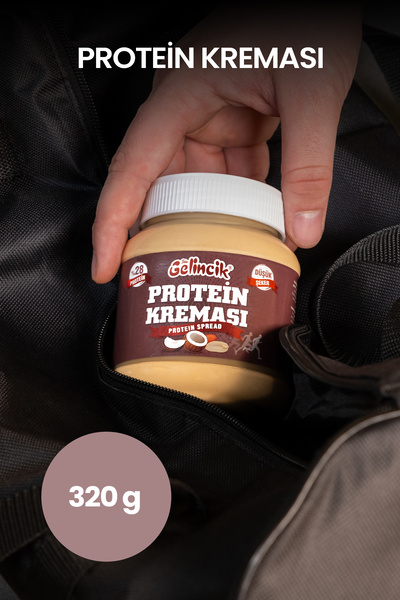 Gelincik Kahvaltılık Sürülebilir Katkısız 320gr Özel Üretim Protein Kreması 1...