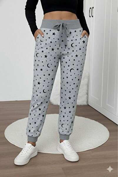 DRESSIFY Жіночі штани з високою талією, шнурівкою та візерунком, двоколірні