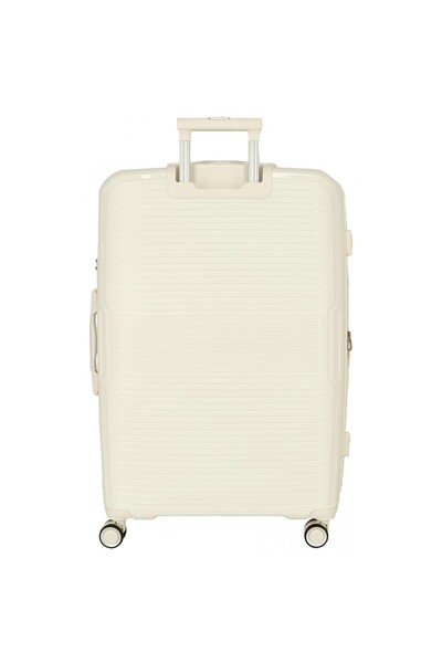 Movom Troler mare polipropilena, Inari, expandabil, alb, 54x78x31 cm