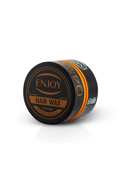 Enjoy Hair Wax 04 Cream – Strong Hold & Natural Shine, No Stickiness, Easy Styling (150 ml)