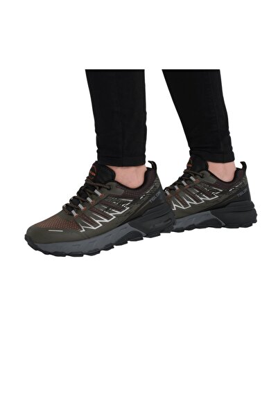 Tiglon Falcon Khaki Water Resistant Men's Outdoor Shoes