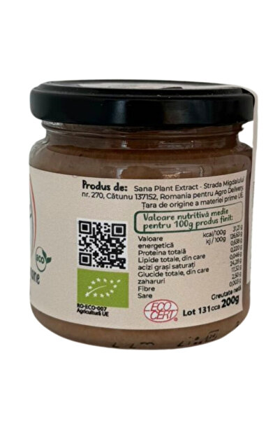 EcoBuun Apple and banana jam, BIO, 200 g (sugar free) - Romanian product