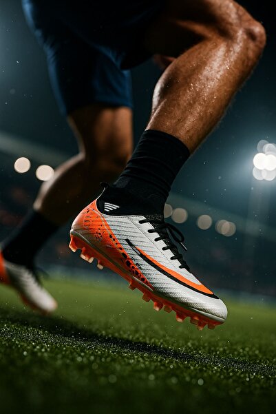 Liarca Pro-Half Futbol Ayakkabısı Halısaha Çim Saha Çoraplı Çocuk Krampon Yet...