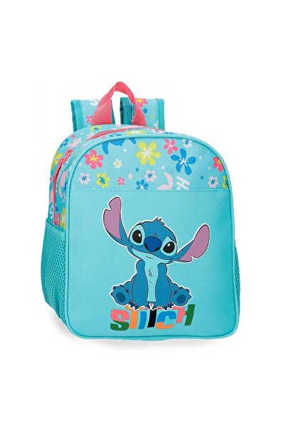 Disney Girls' kindergarten backpack, Aloha Stitch, multicolor, 23x25x10 cm