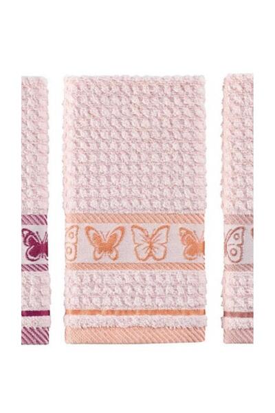 Karna Home Набір кухонних рушників, 3 шт., жакардовий бавовняний Butterfly, 30x50