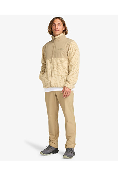 BİLLABONG Ebyft00144 Boundary Re-Issue Men's Fleece Beige