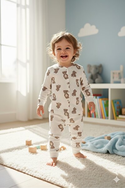 Er Loom Ayıcıklı Pijama