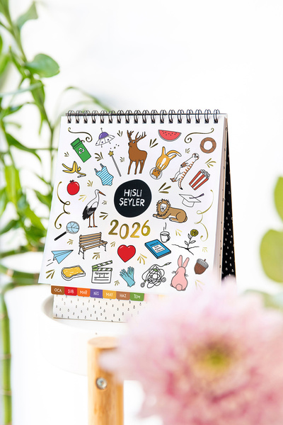 Hisli Şeyler 2026 Takvimi & Kitap Seti