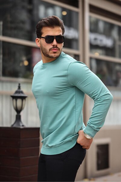 comstar Чоловічий велосипедний комір Basic з довгими рукавами, вузький, м'ятний