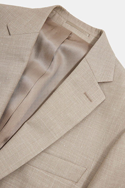 W Collection BEIGE BUTTONED SUIT