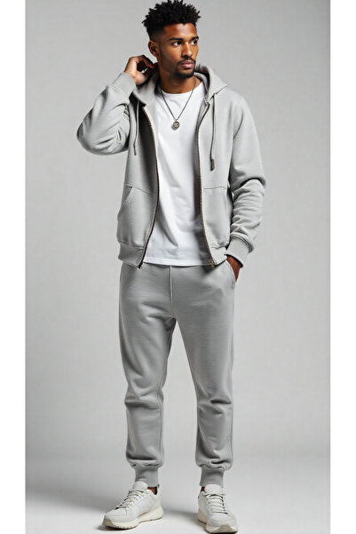 ship master Unisex Black Jacket and Sweatpants