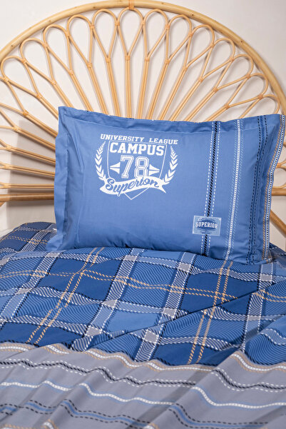 Clasy Ranforce 100% Cotton Single Duvet Cover Set