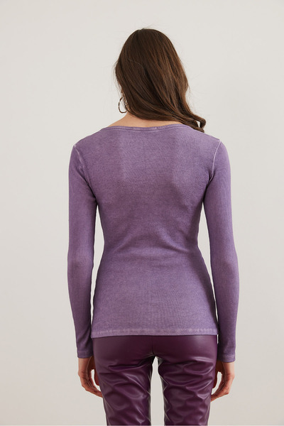 Olalook Lilac Washed Camisole Women's Blouse - Blz- 19000588