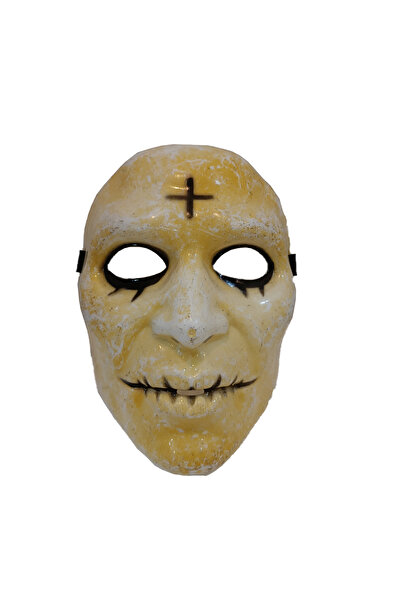 Fabrilux Halloween mask with zombies and black cross
