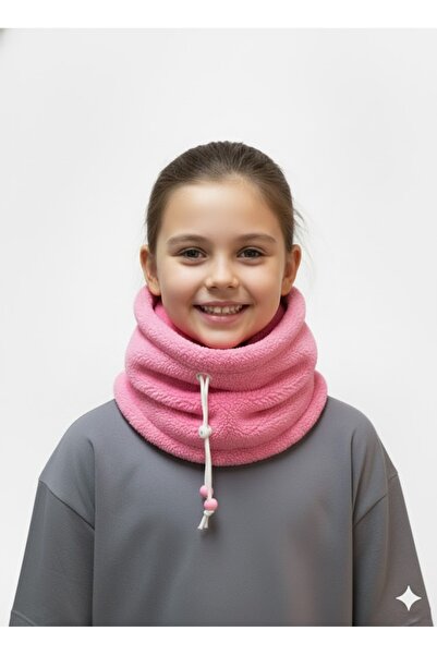 Leiste Kidober Children's Beanie and Neck Warmer Fleece Cold-Proof Thermal Fleece Neck Warmer Beanie Welsoft Plush