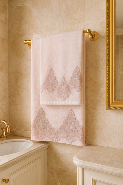 Çeyiz Bahçesi مسحوق اللون المهر حديقة منشفة مخملية متوجة