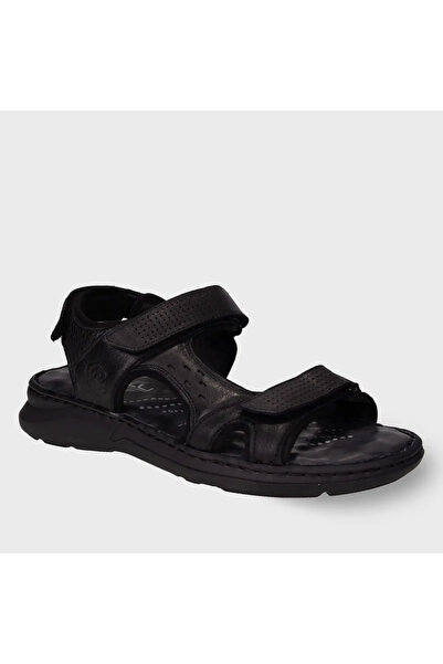 Forelli 40526 Bruce Men's Genuine Leather Sandals Black