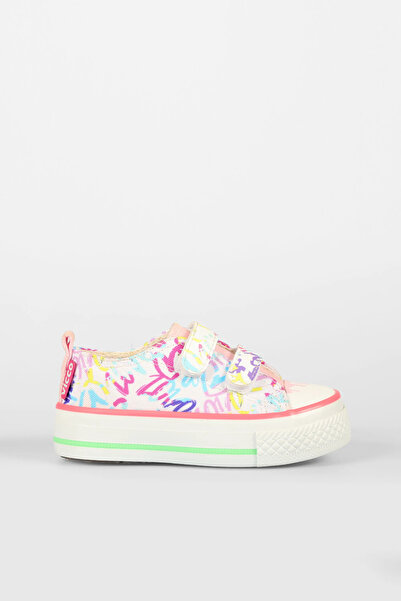 Vicco Done Konvers Orthopedic Children's Sports Shoes White-Pink