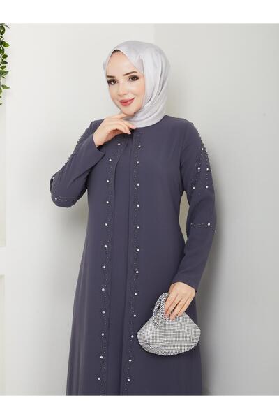 Plus Size Full Size Cloaked Mother Dress
