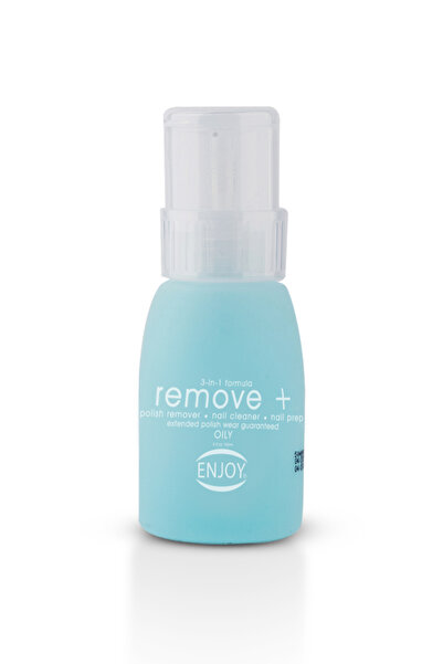 Enjoy مزيل طلاء الأظافر الزيتي 150 مل - خالي من الأسيتون، مغذي، مرطب وإزالة سريعة.