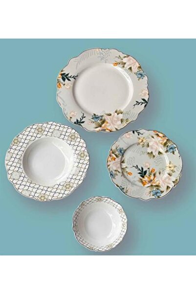 ROSSEV Yemek Takımı Avola 48 Parça 12 Kişilik