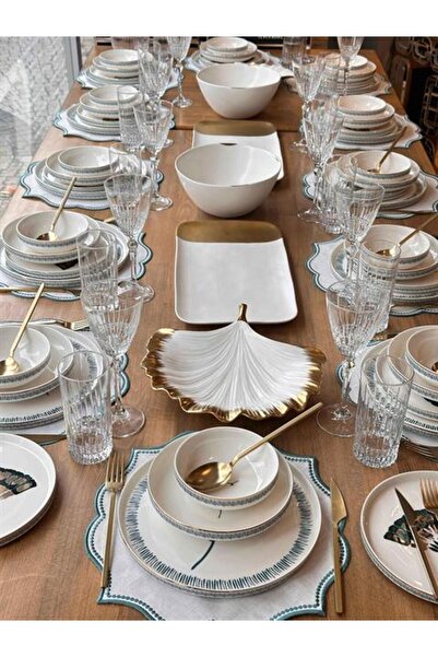 ROSSEV Yemek Takımı Modern Grace 175Parça 12 Kişilik