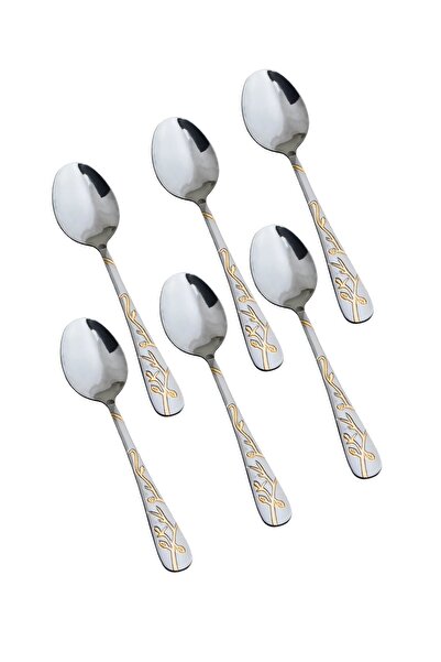 HIC 6-piece stainless steel spoon set