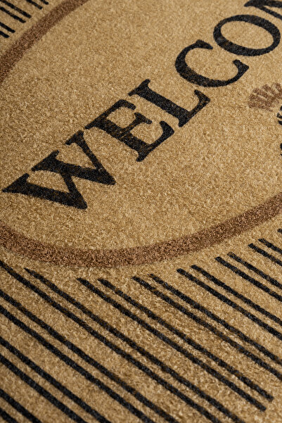 KARMAT Welcome, Welcome Mat, Modern Durable Long-Lasting Door Front Mat, Patterned Mat, Dowry Item