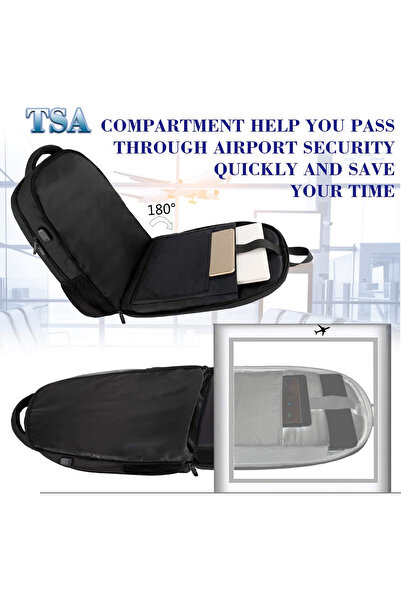 halber Rucsac Laptop, halber, Pro, Style & Storage Plus, 17.3 inch, Negru