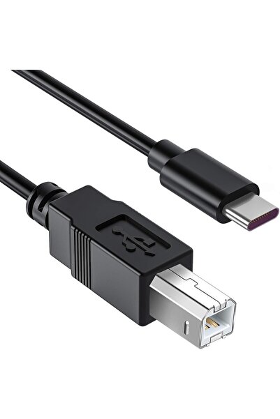 Daytona Tb1-1 Type-c To Usb B Telefon Bilgisayar Tablet Için Piyano Yazıcı Çe...