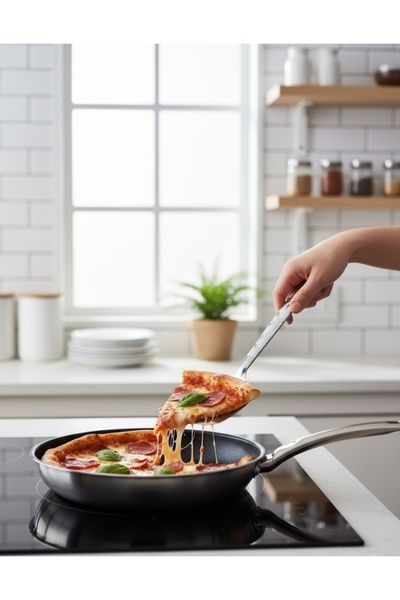 VESTA Concept 18/10 Stainless Steel Large Spatula – Non-Tarnishing, Durable, and Stylish Design - 35 cm